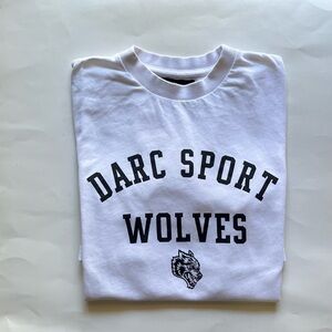 Darc Sport Wolves color white t-shirt size medium Premium over sized tee